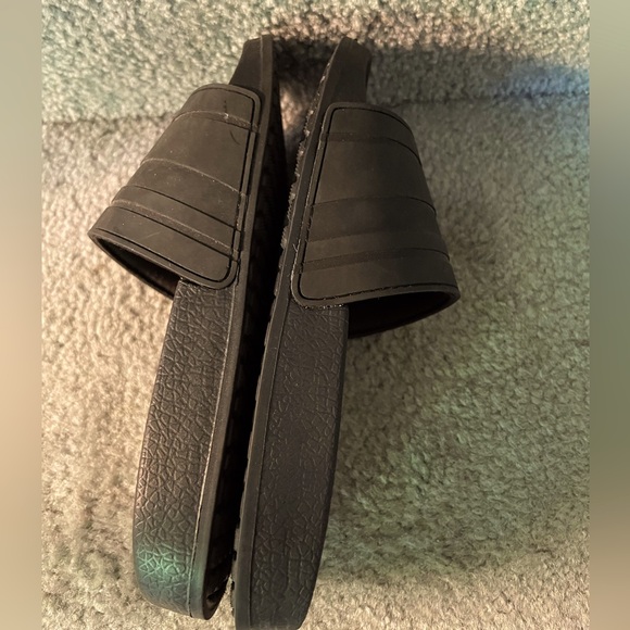 Kids Cat & Jack Sz S (13/1) Black Slide Shoes for Summer NWOT - Picture 3 of 4